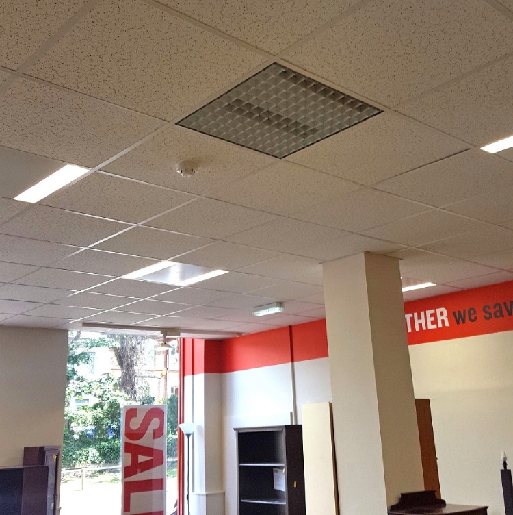 Ceiling heaters at Sparks - see the ceiling heating solutions from BN Thermic